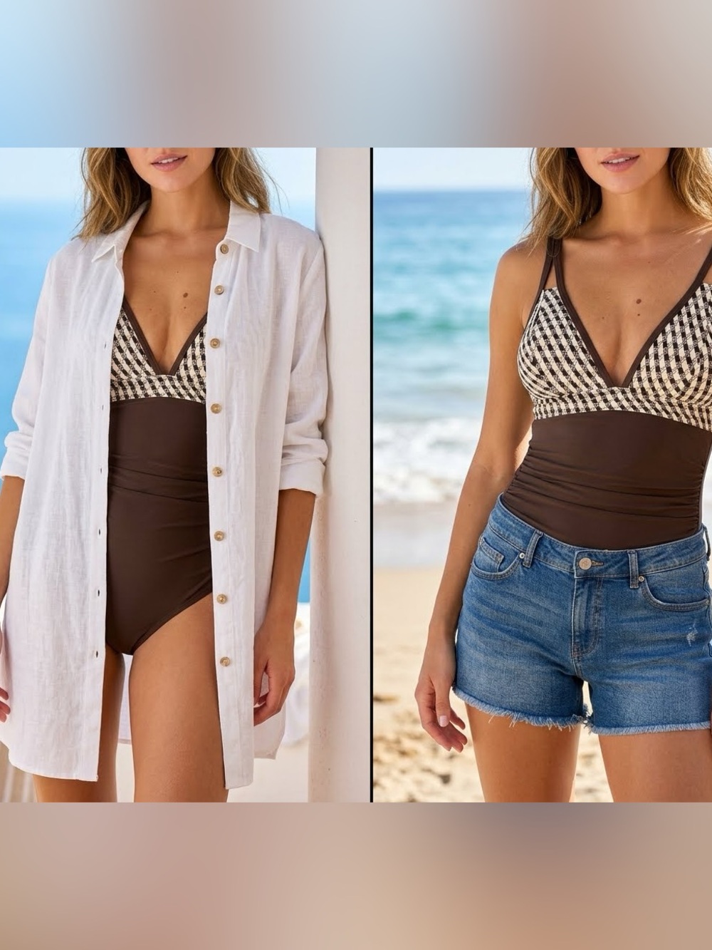 Cupshe "Crushing It" Slim & Sculpt Tummy Control One-Piece Swimsuit